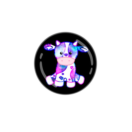 Galaxy Cow Button