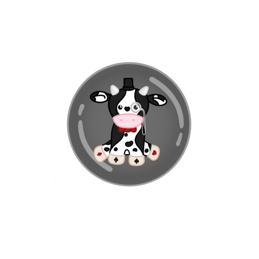 Cards Cow Button