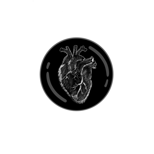 Chalkboard Heart Button