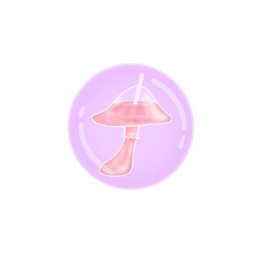 Pink Juice Mushroom Button