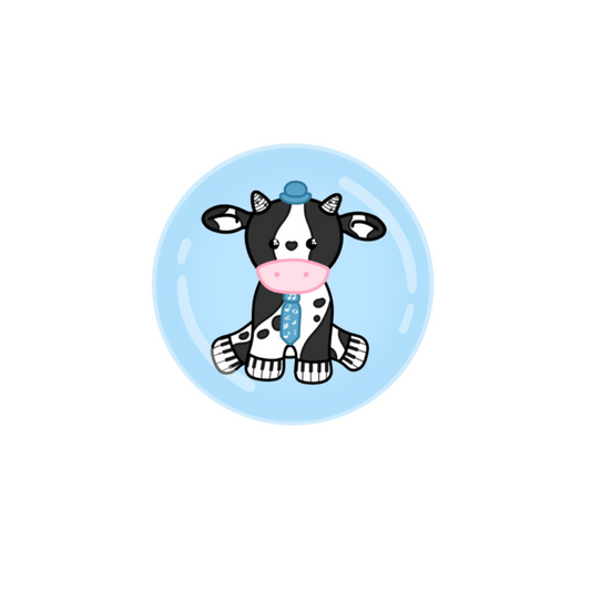 Piano Cow Button