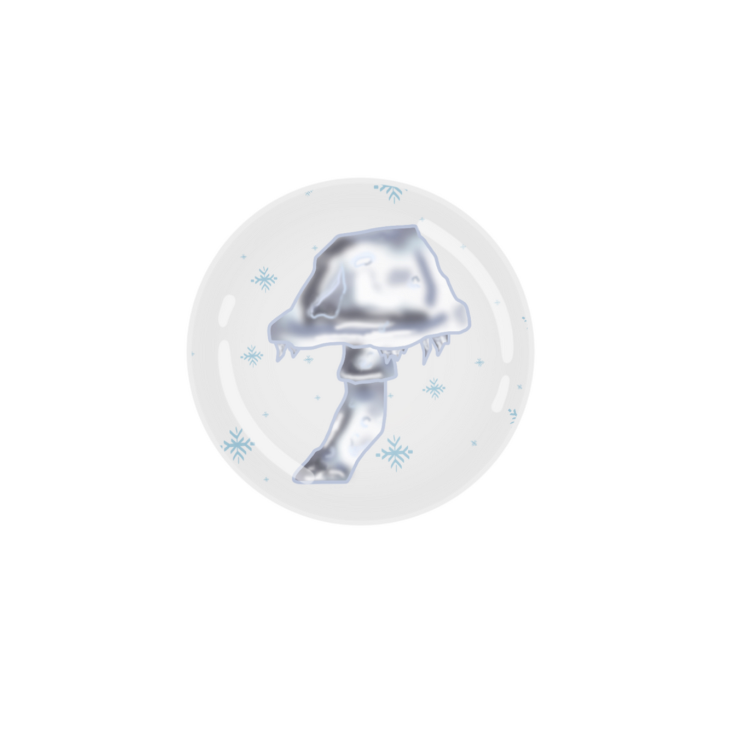 Icy Mushroom Button