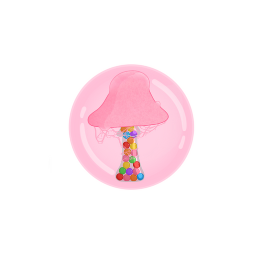 Bubblegum Mushroom Button