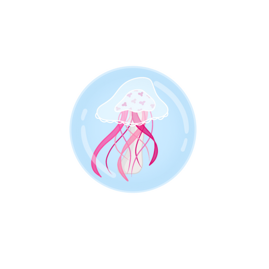 Jellyfish Mushroom Button