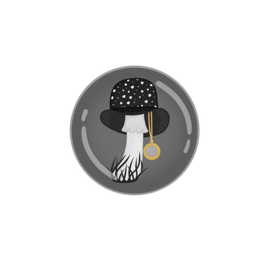 Monocle Mushroom Button