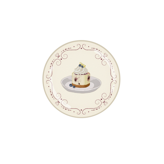 Blueberry Cheesecake Button
